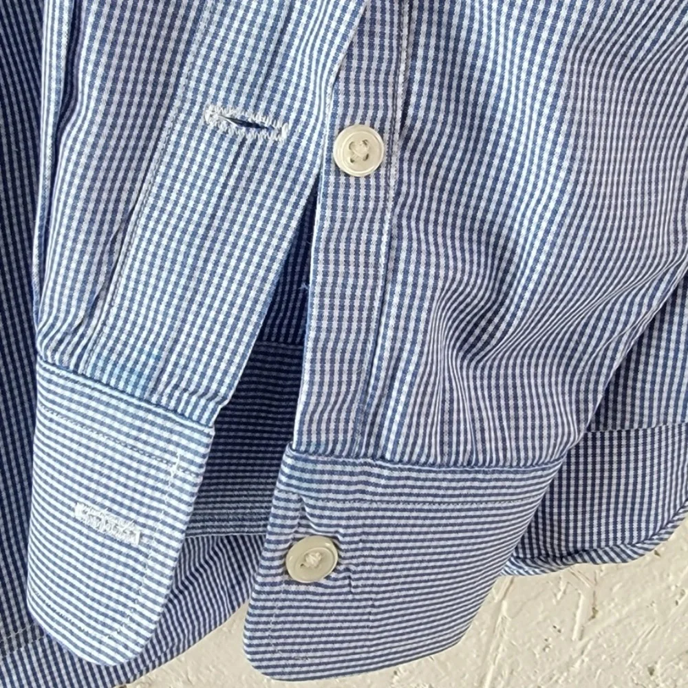 Ralph Lauren Blue Check Button Down - Picture 4 of 7